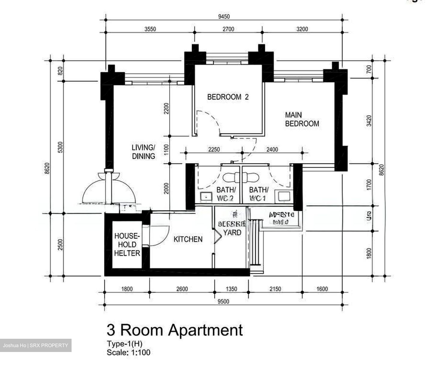 Blk 30 Skyresidence @ Dawson (Queenstown), HDB 3 Rooms #628450331